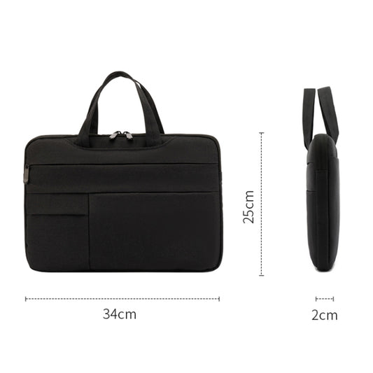 POFOKO C510 Waterproof Oxford Cloth Laptop Handbag For 13.3 inch Laptops(Grey) by POFOKO