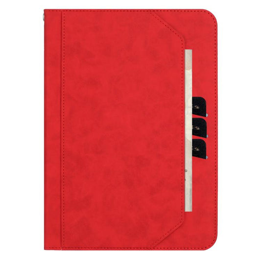 For Samsung Galaxy Tab S10 / S10 FE Multifunctional Wristband Leather Tablet Case(Red) by bashfashion