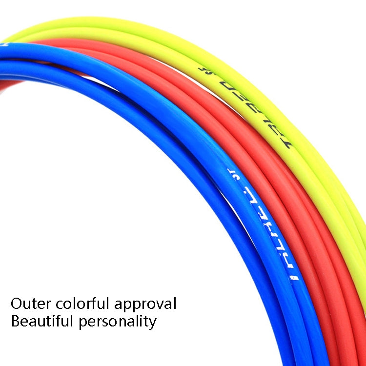 2 PCS TRLREQ ZH206 Mountain Folding Road Variable Bike Line Tube, Style: Variable Speed 3m(Red) by bashfashion