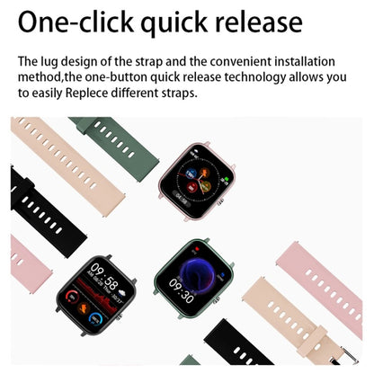 P6 1.54 inch TFT Color Screen IP68 Waterproof Smart Bracket, Support Bluetooth Call / Sleep Monitoring / Heart Rate Monitoring(Black) by bashfashion