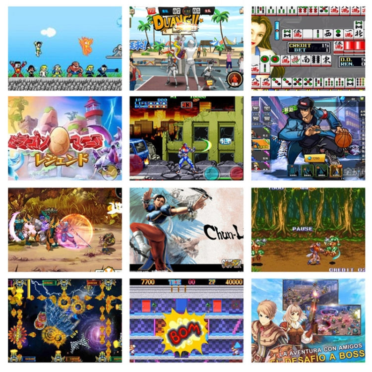 X20 mini Classic Games Handheld Game Console with 4.3 inch Screen & 8GB Memory(Blue) by bashfashion