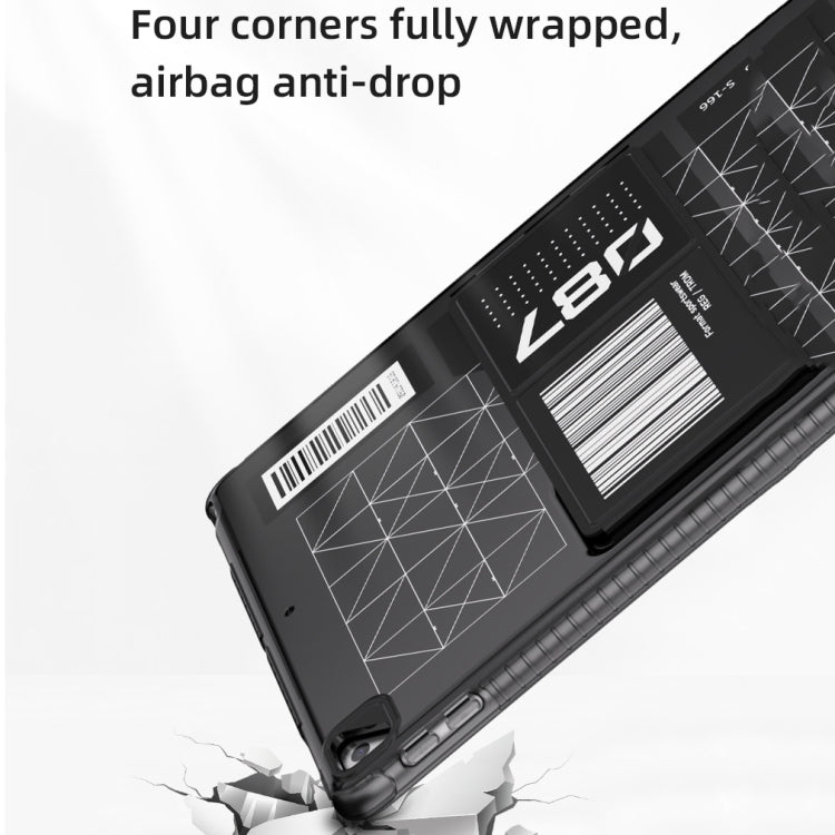 For iPad Pro 12.9 2022 / 2021 / 2020 Mutural XingTu Series Tablet Case with Holder(Sky Blue) by Mutural