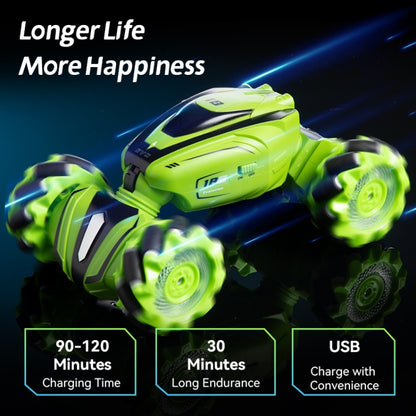 JJR/C Q110 2.4G Remote Control Stunt Climbing Drift Twist Car(Green) by JJR/C