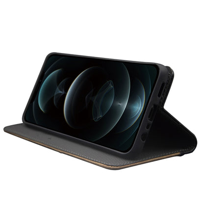 For Infinix Zero Ultra 5G idewei Two-color Splicing Leather Phone Case(Black) by idewei