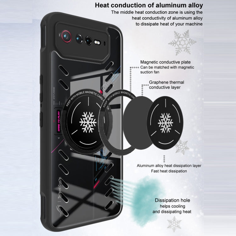 For Asus ROG Phone 6 / 6 Pro / 6D imak UX-9A Series Four-corner Airbag Shockproof Heat Dissipation Phone Case by imak