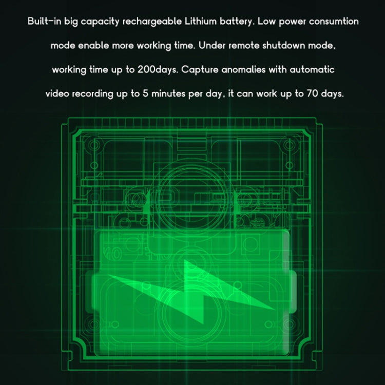 CAMSOY S50 1440P WiFi Wireless Network Action Camera Wide-angle Recorder with Mount by CAMSOY