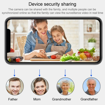 AL-63 2.0 Million Pixels 1080P HD WiFi IP Camera, Support Night Vision & Motion Detection & Two-way Intercom & TF Card, AU Plug by bashfashion