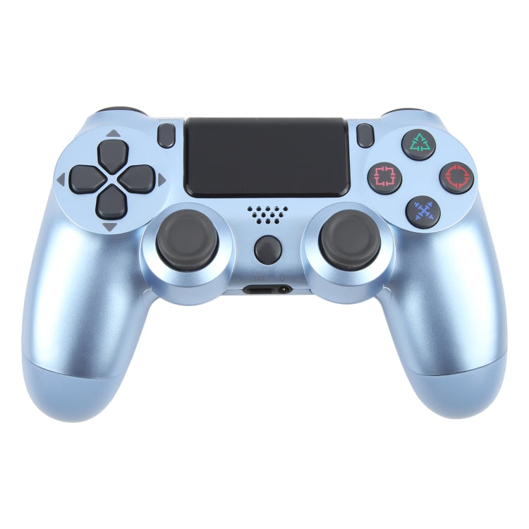 Wireless Bluetooth Snowflake Button Game Controller for Sony PS4 (Titanium Blue) by bashfashion