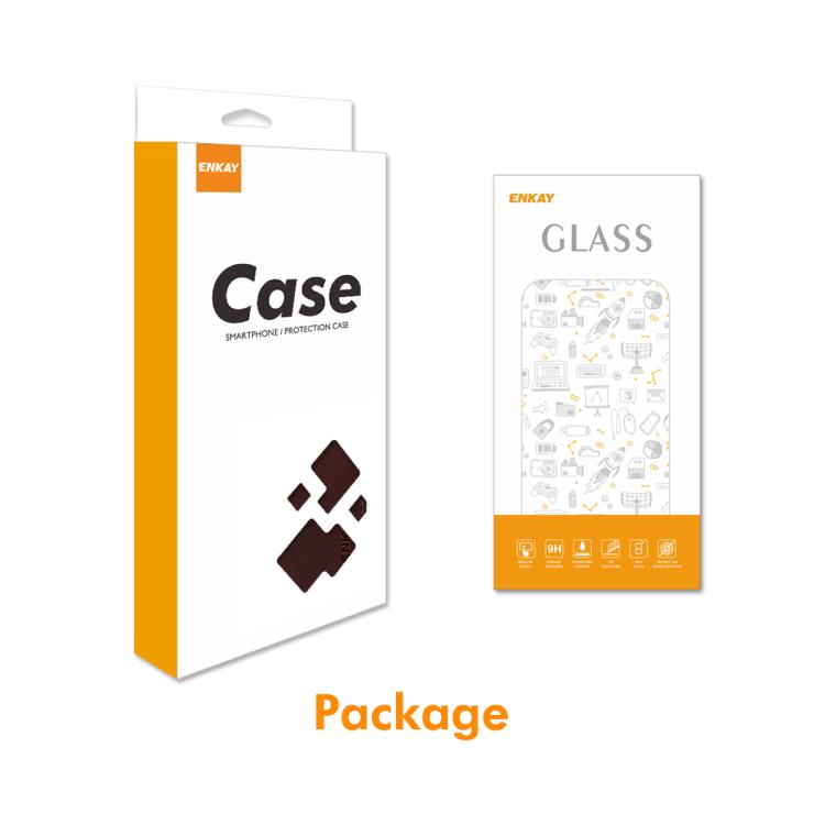 For iPhone 16 Plus ENKAY Card Wallet Calf Texture Leather Phone Case with Thickened Glue No White Edge Film(Pink) by ENKAY