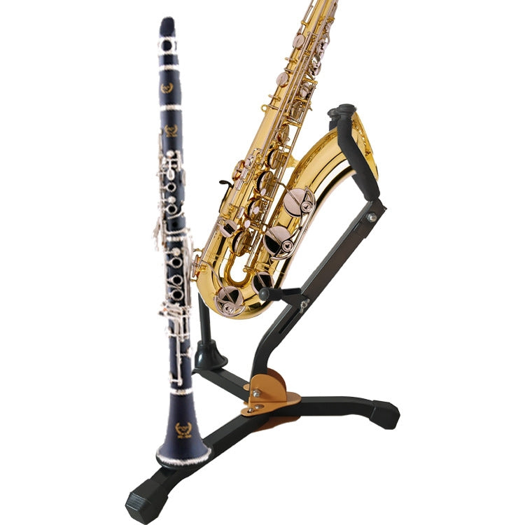 Saxophone Bracket Folding Elbow Flute Clarinet Clarinet Hanger(Ordinary Saxophone Bracket) by bashfashion