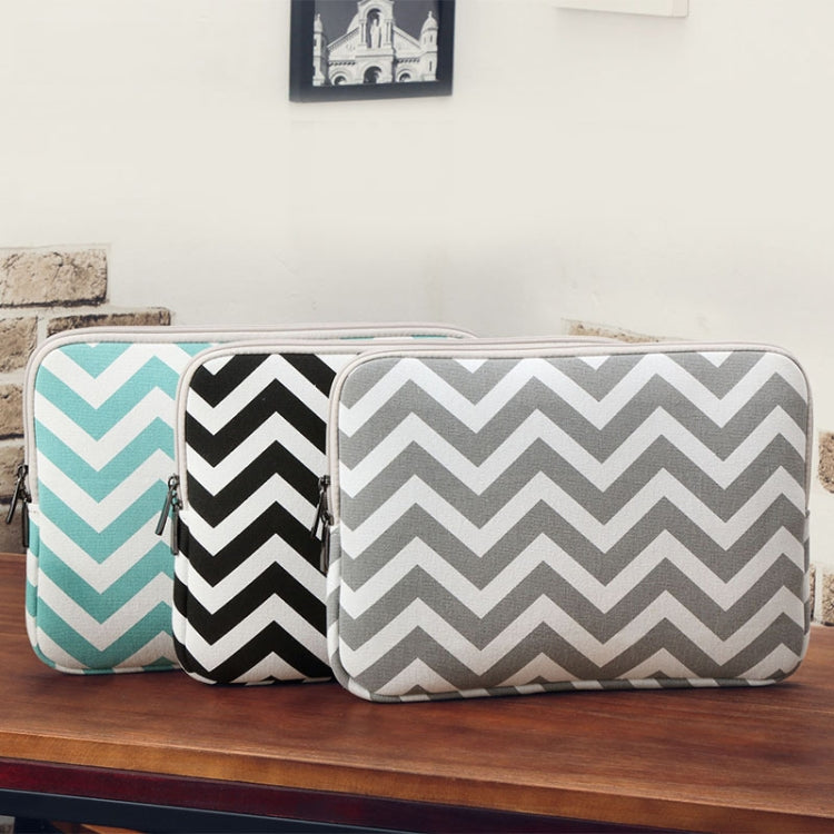 LiSEN LS-525 Wavy Pattern Notebook Liner Bag, Size: 12 inches(Gray) by LiSEN