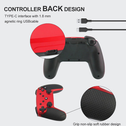 HS-SW520 3 In 1 Gamepad For Switch / PC / Android(Red) by bashfashion