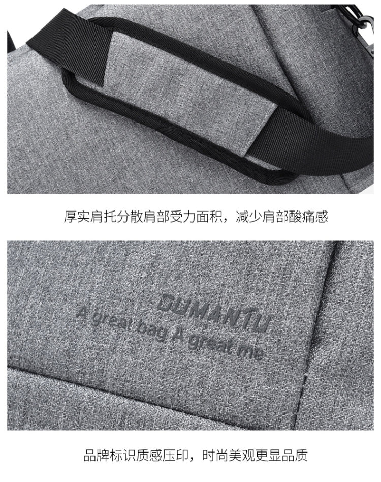 OUMANTU 020 Event Computer Bag Oxford Cloth Laptop Computer Backpack, Size: 14 inch(Wine Red) by OUMANTU