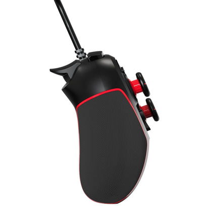 For Switch / PC USB Wired Gamepad With Vibration And Burst Function(Black) by bashfashion