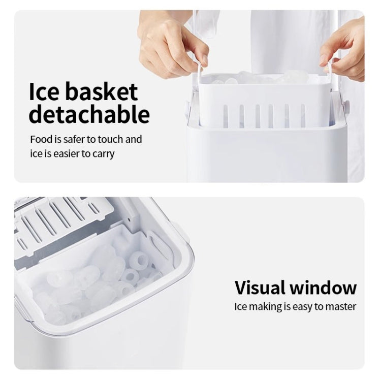 Small Multifunctional Remote Control Ice Maker(US Plug) by bashfashion