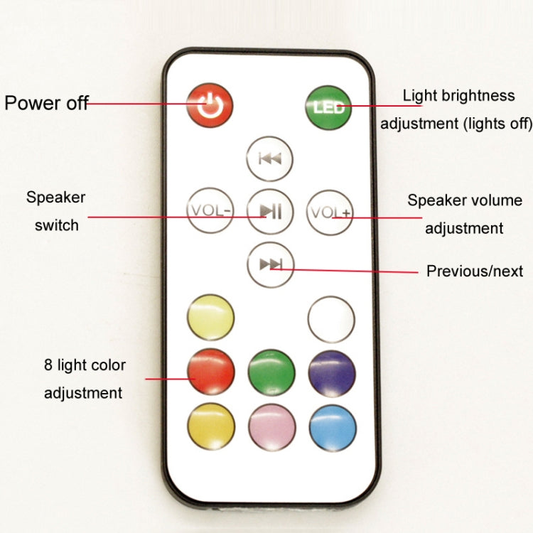 Magnetic Levitation Bluetooth Speaker Ornament Desktop Ambient Glow Night Lights, Style: Dark Pattern Starry Moon(UK Plug) by bashfashion