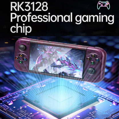 RG50XX 5-Inch Retro Handheld Game Console Linux System Built In 15000+ Games(Black) by bashfashion