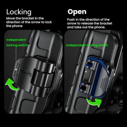 Kewig Motorcycle Bicycle Non-Blocking Mobile Phone Camera Navigation Bracket(M8SP-C2) by Kewig