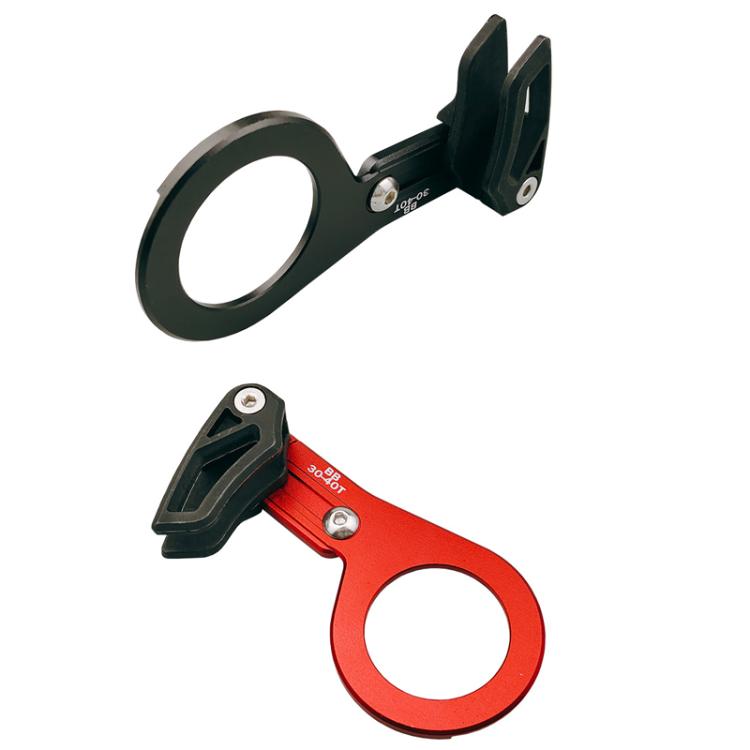 Bicycle Front Derailleur Single-Plate Positive Negative Tooth Chain Guide, Color: ISG05 Model Black by BIKERSAY